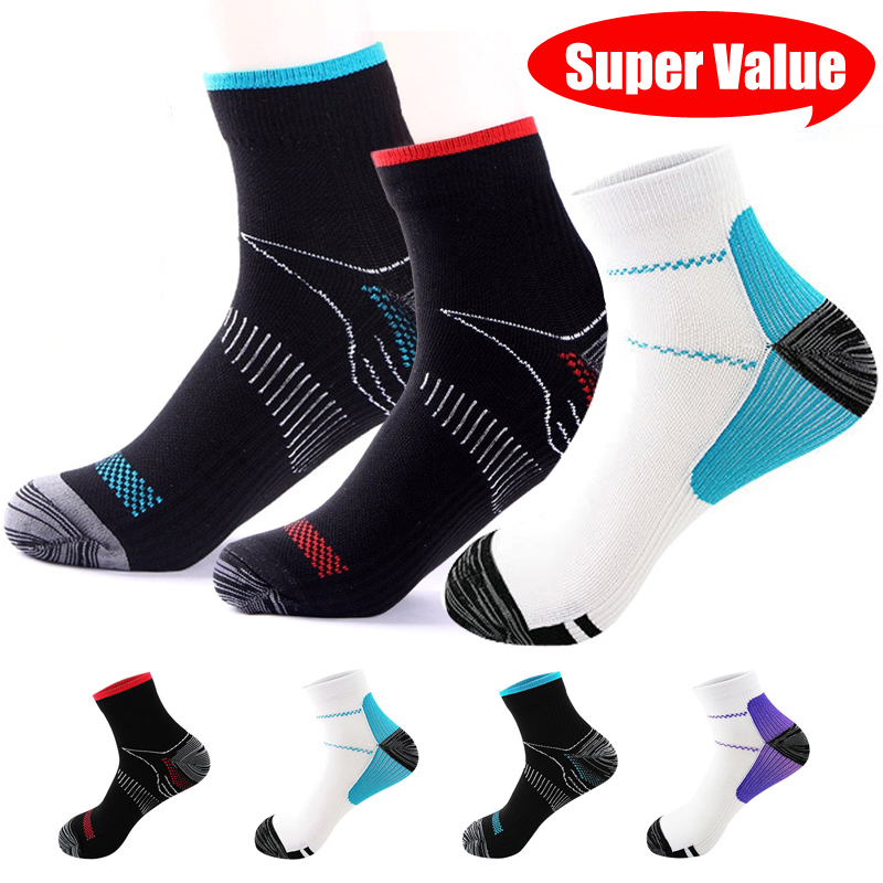 Ankle Brace Sock - 1Pairs Plantar Fasciitis Socks with Arch