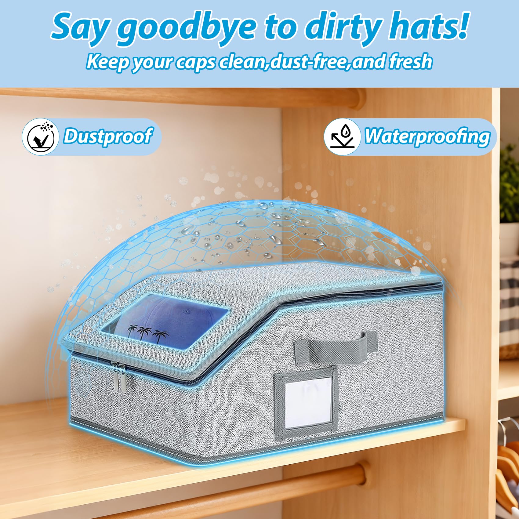 Foldable Zipper Baseball Cap S - Sock Organizer Tray 리뷰 및 가격