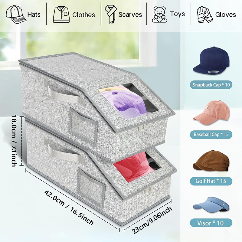Foldable Zipper Baseball Cap S - Sock Organizer Tray 리뷰 및 가격