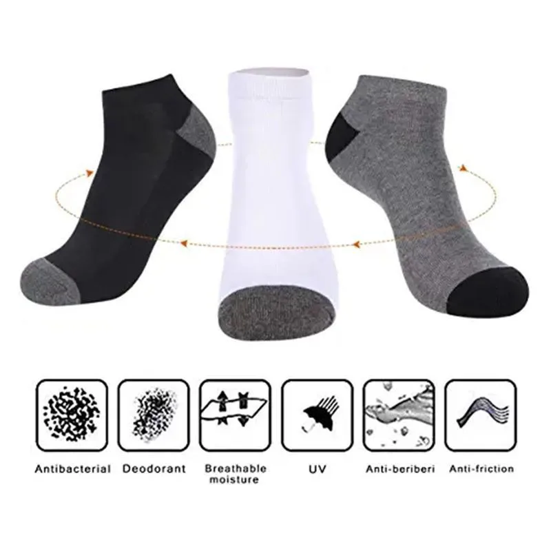 2026 Men's Color Block Boat So - Ankle Sock Low Cut 리뷰 및 가격