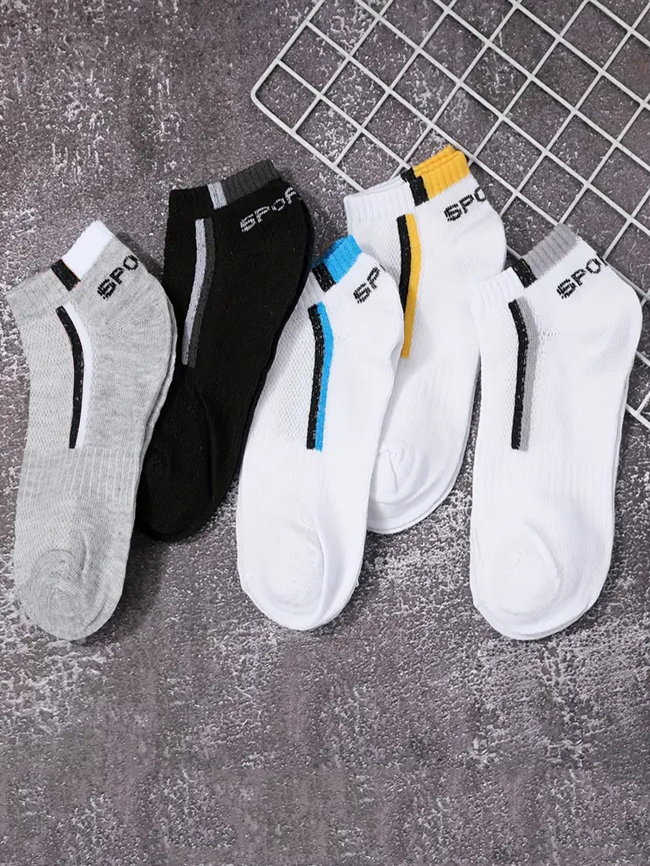 5Pair Men's Anti-Slip Ankle Bo - Ankle Sock Low Cut 리뷰 및 가격