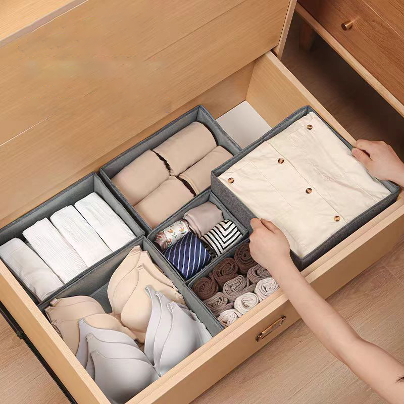 Drawer Organizer Non-woven Fab - Sock Organizer Tray 리뷰 및 가격