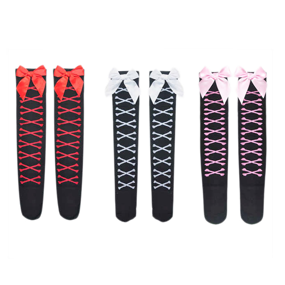 Hold-Ups Bowknot Tops Fever Fa - Fishnet Stocking Women 리뷰 및 가격