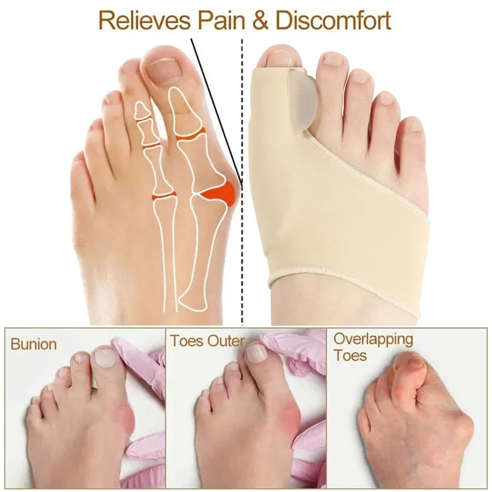 1/2Pair Toe Separator Hallux V - Ankle Brace Sock 리뷰 및 가격