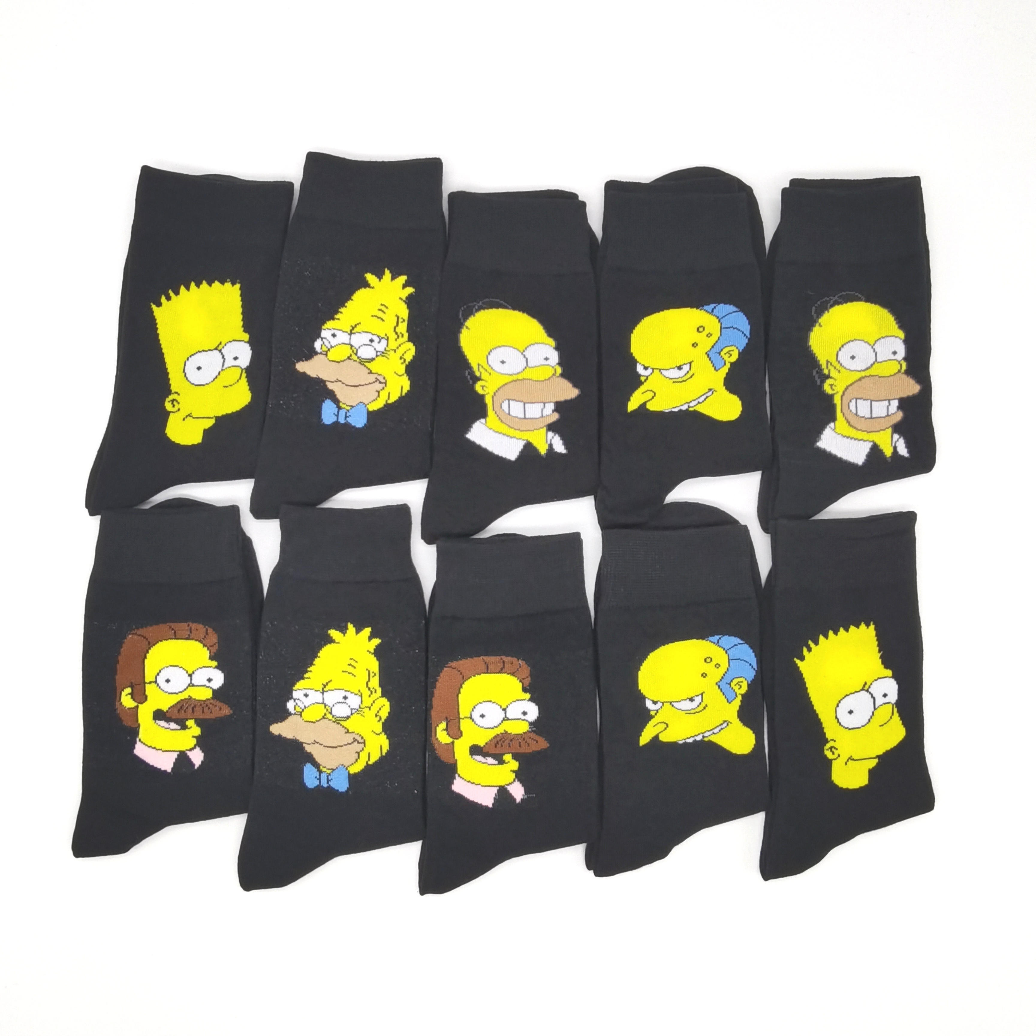 10 Pairs/Pack Funny Men Woman  - Cotton Crew Sock Pack 리뷰 및 가격