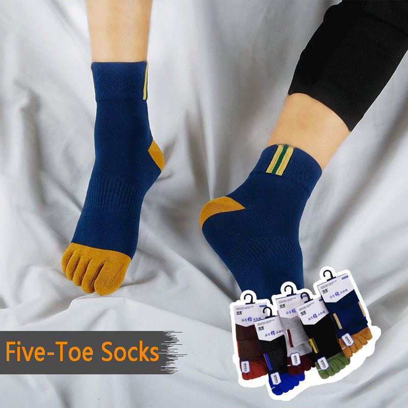 5 Pair Men's Casual Five-Toe C - Toe Sock Split 리뷰 및 가격
