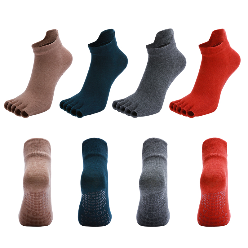 Yoga Socks Half Toe Anti-Slip  - Grip Sock Yoga 리뷰 및 가격