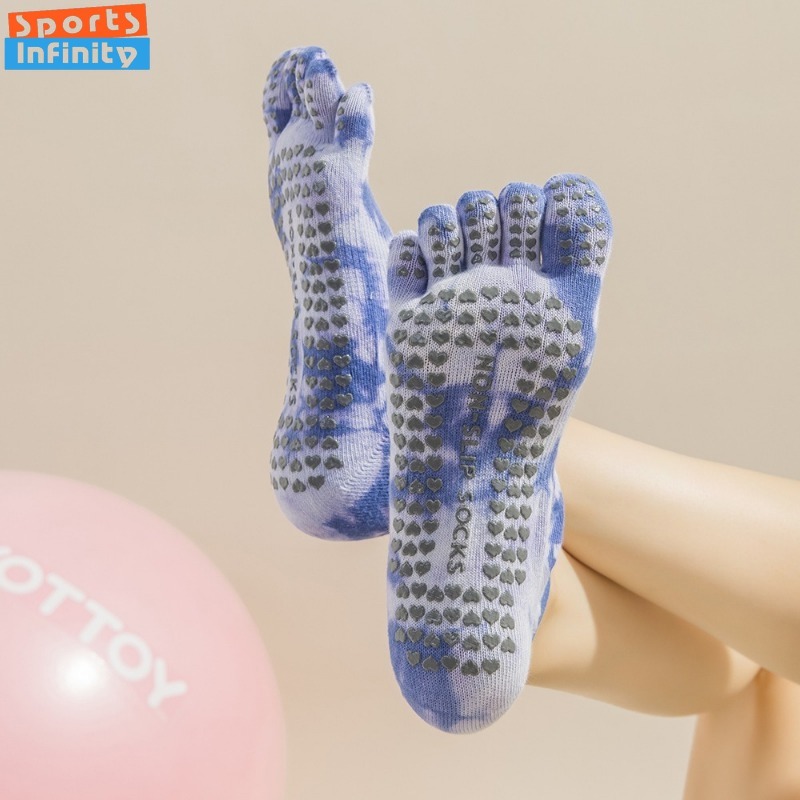 New Non Slip Tie Dye Five Fing - Toe Sock Split 리뷰 및 가격