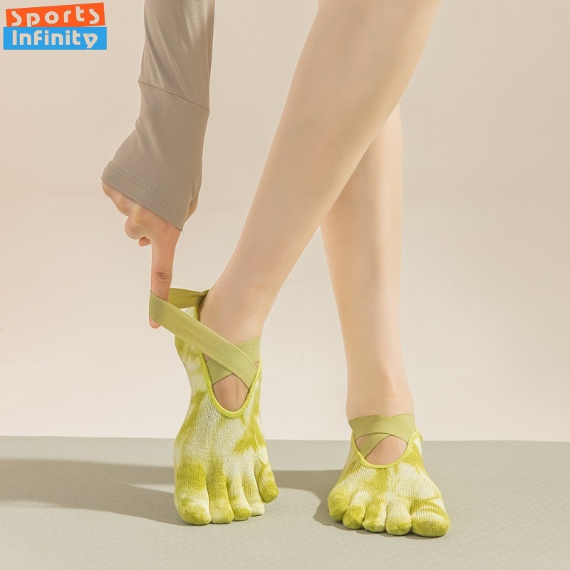 New Non Slip Tie Dye Five Fing - Toe Sock Split 리뷰 및 가격