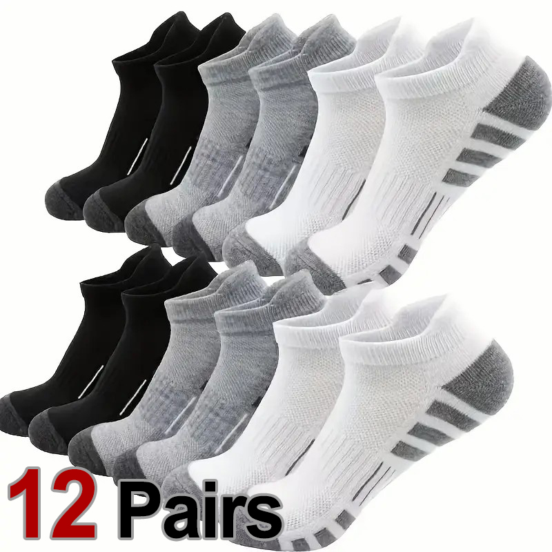 12 Pairs Men Breathable Sports - Ankle Brace Sock 리뷰 및 가격