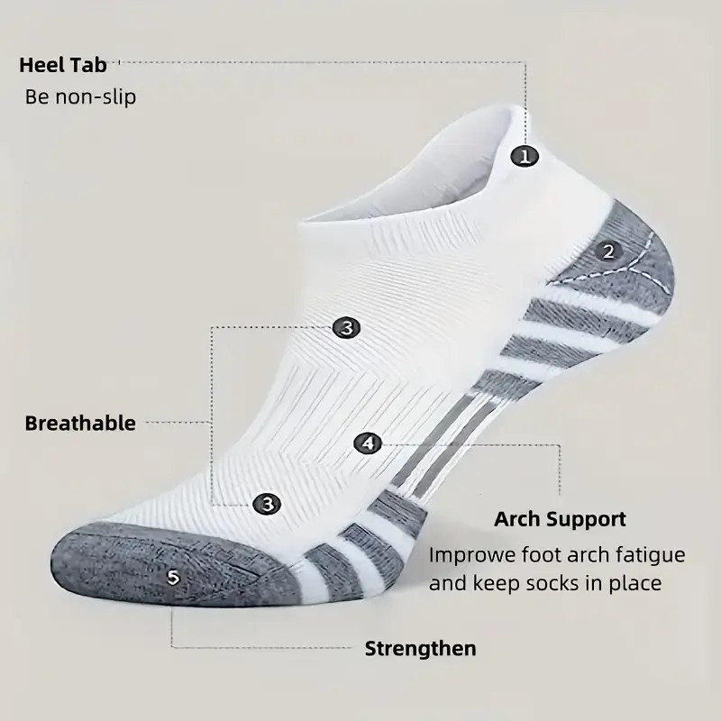 12 Pairs Men Breathable Sports - Ankle Brace Sock 리뷰 및 가격