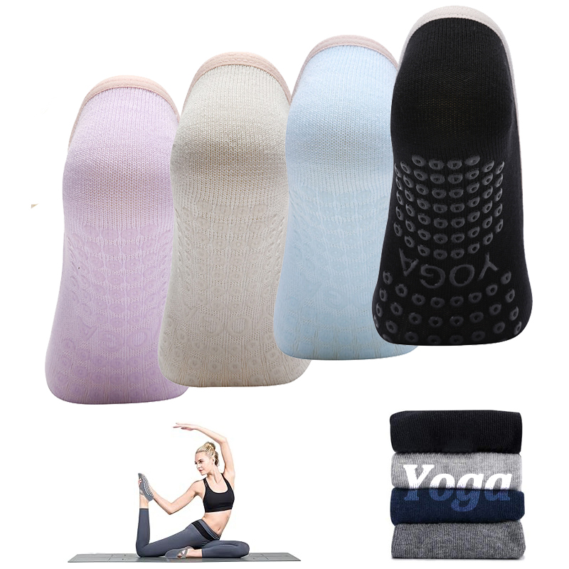 Ladies Non-Slip Pilates Socks  - Grip Sock Yoga 리뷰 및 가격
