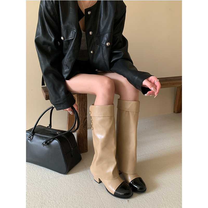French style small fragrant ro - Knee High Sock Women 리뷰 및 가격