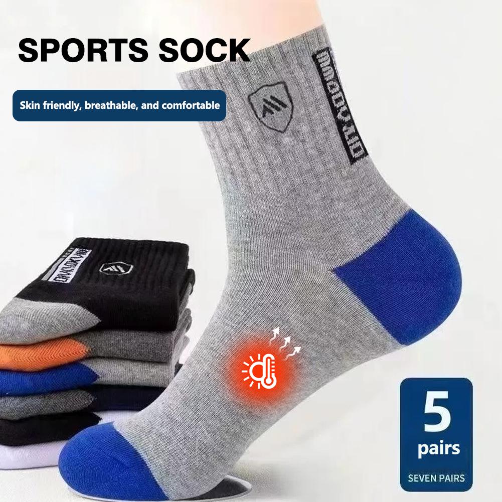 5 Pairs Men's Anti Odor & Anti - Cotton Crew Sock Pack 리뷰 및 가격