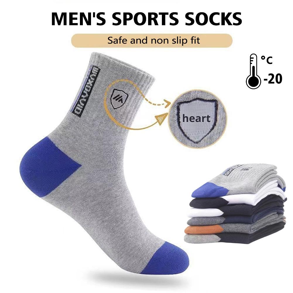 5 Pairs Men's Anti Odor & Anti - Cotton Crew Sock Pack 리뷰 및 가격