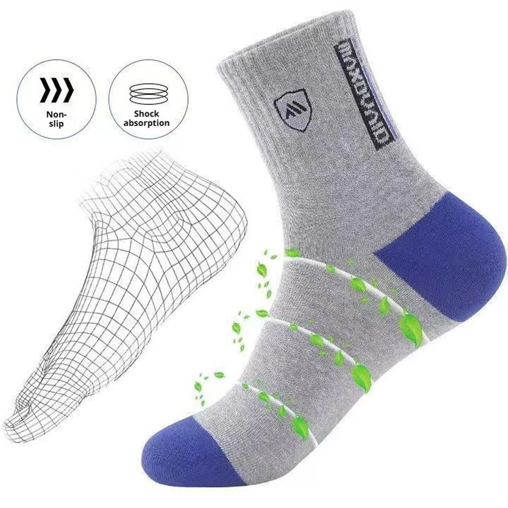 5 Pairs Men's Anti Odor & Anti - Cotton Crew Sock Pack 리뷰 및 가격
