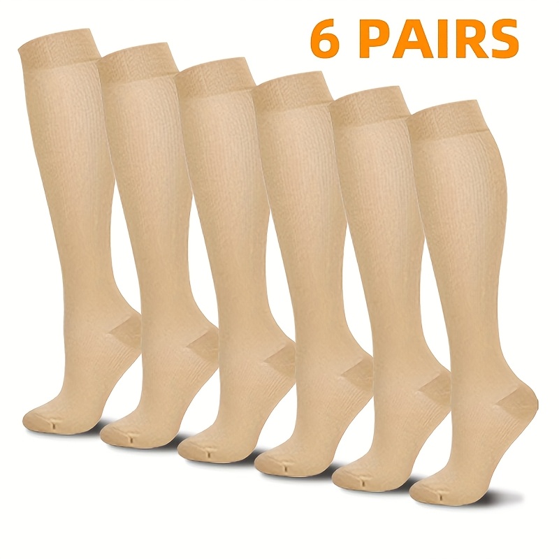 6 Pairs Mid-Calf Compression S - Wool Hiking Sock 리뷰 및 가격