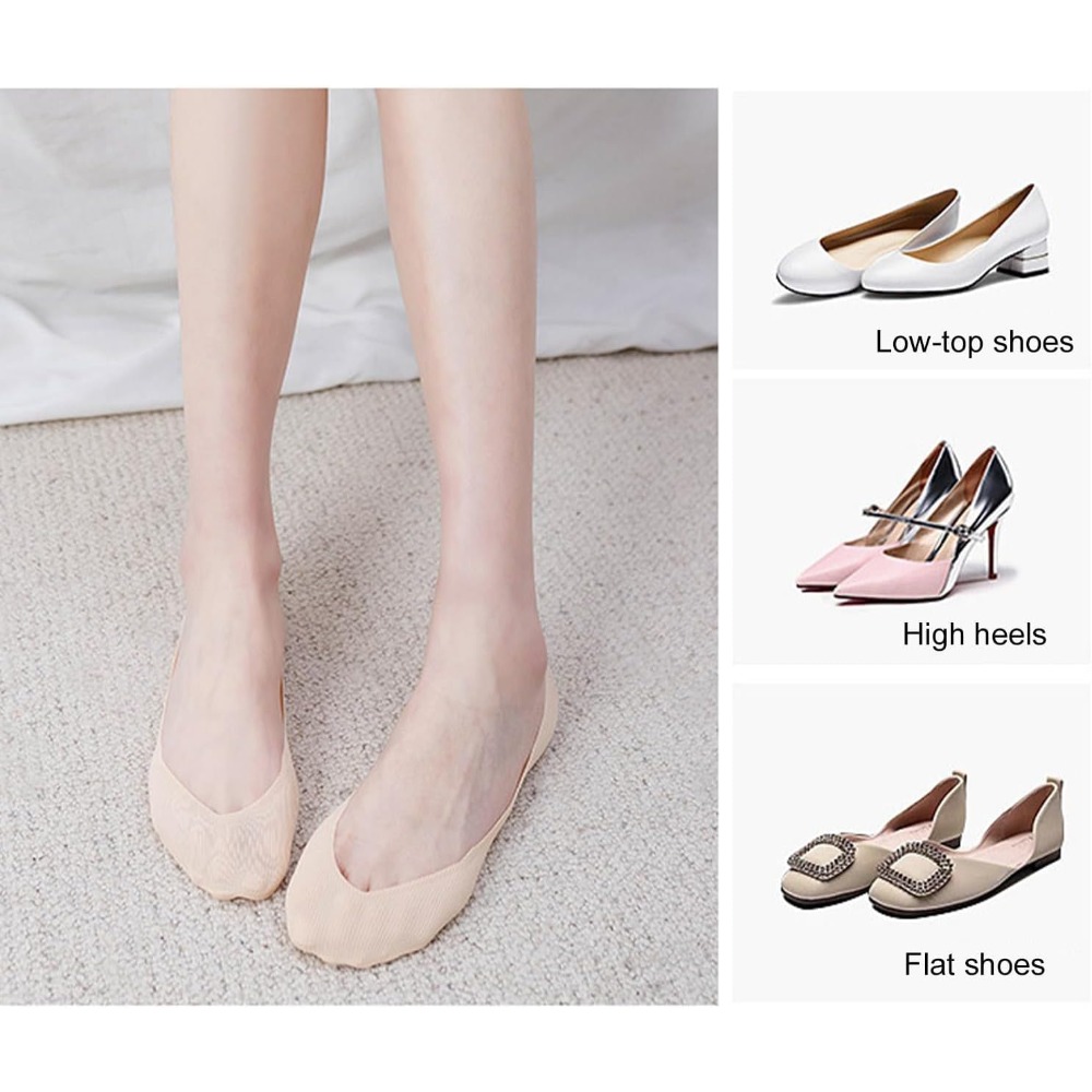 6 Pairs No Show Socks Women An - Invisibility Sock Loafer 리뷰 및 가격