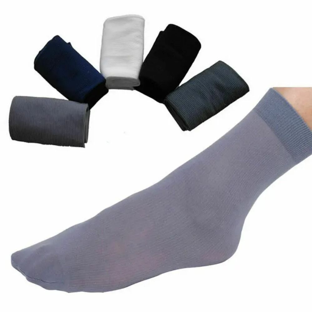 10pairs Men Ice Silk Socks Sum - Silk Sock Bamboo 리뷰 및 가격