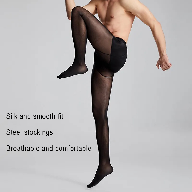 Plus Size Men Sexy Sheer Black - Tights Pantyhose Sheer 리뷰 및 가격