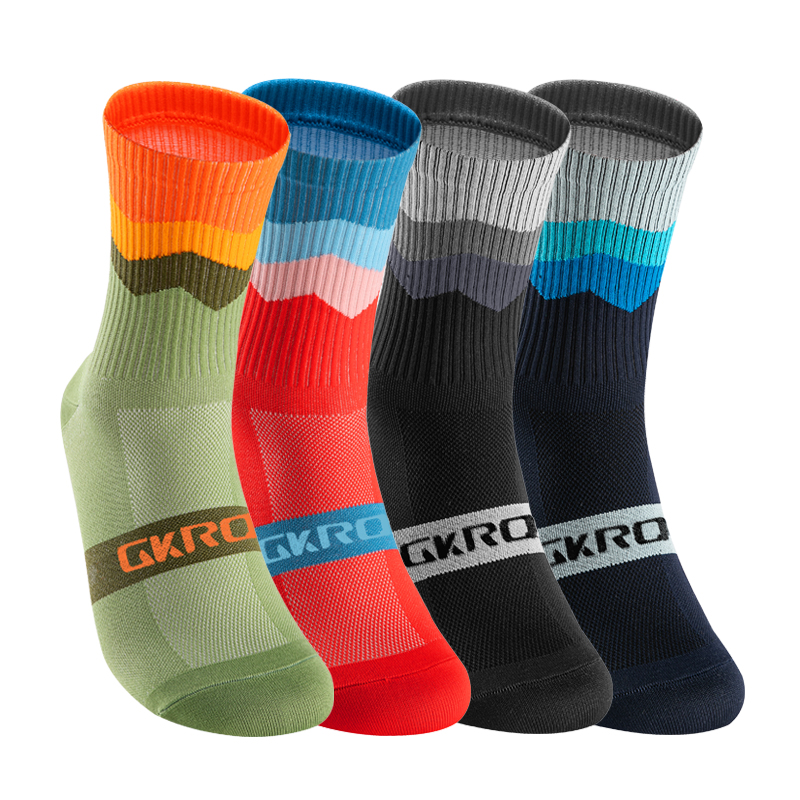GKRQ 4 Pairs Bike Socks Men Nu - Compression Sock Medical 리뷰 및 가격