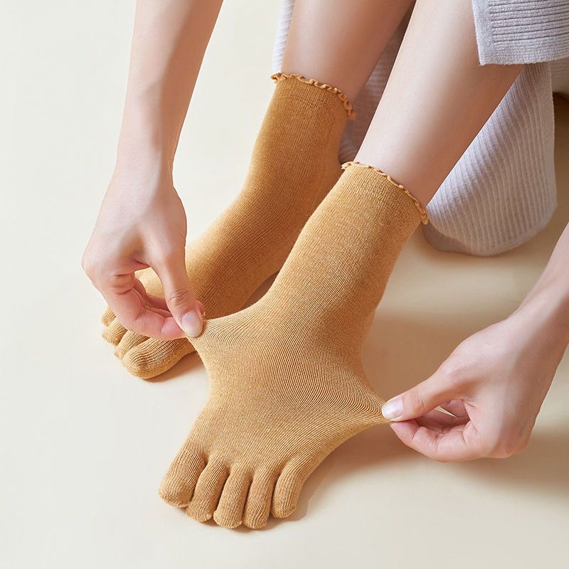 1/5 Pairs Cotton Women Five Fi - Toe Sock Split 리뷰 및 가격