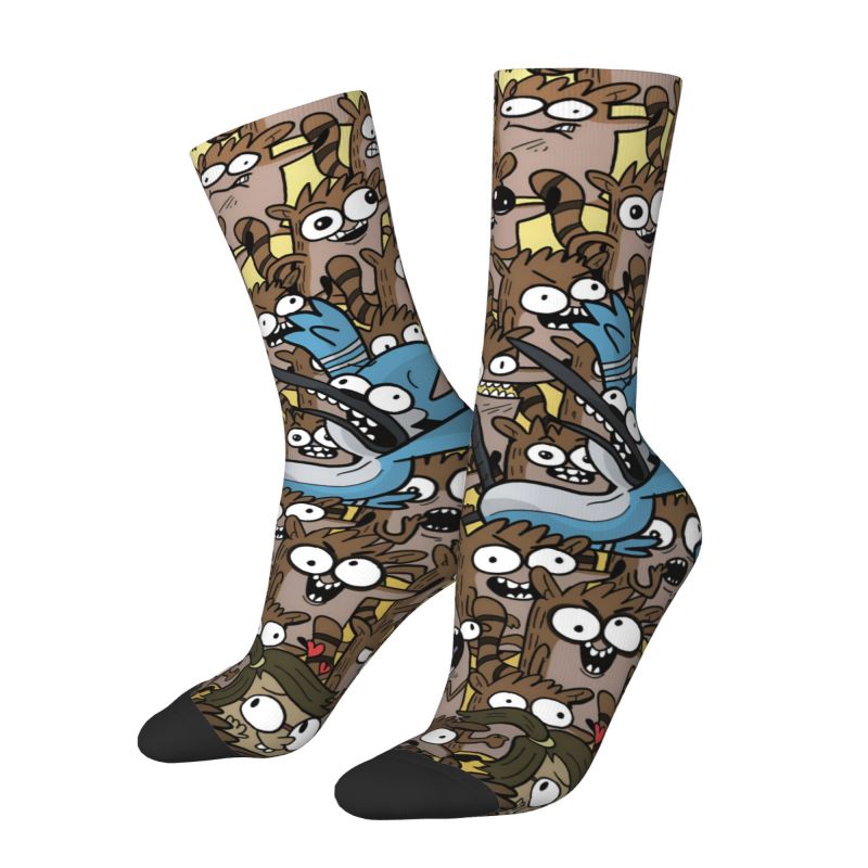 Custom R-Regular Show Dress So - Dress Sock Men 리뷰 및 가격