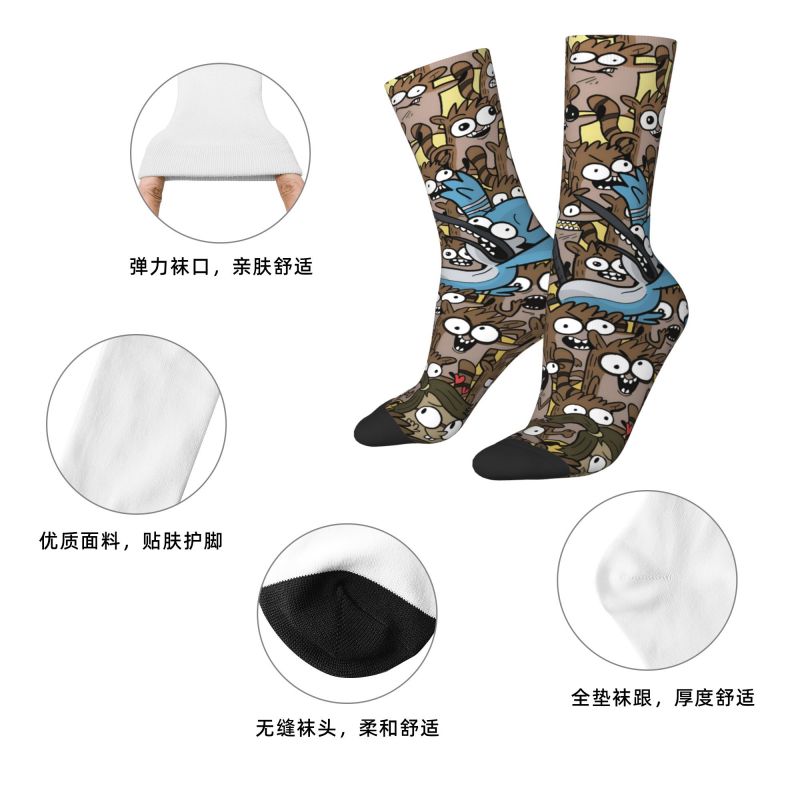 Custom R-Regular Show Dress So - Dress Sock Men 리뷰 및 가격