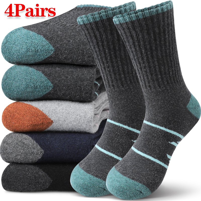 4Pairs Winter Women Mid Tube S - Wool Hiking Sock 리뷰 및 가격