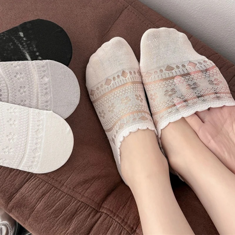 Lace Openwork Ballet Socks for - Invisibility Sock Loafer 리뷰 및 가격