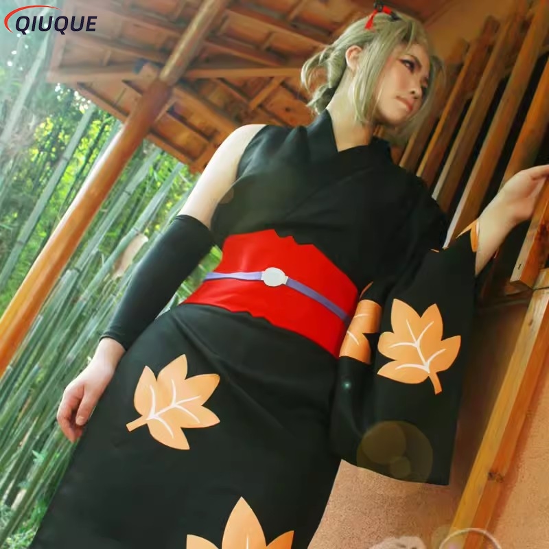 Tsukuyo Cosplay Costume Wig Ku - Fishnet Stocking Women 리뷰 및 가격