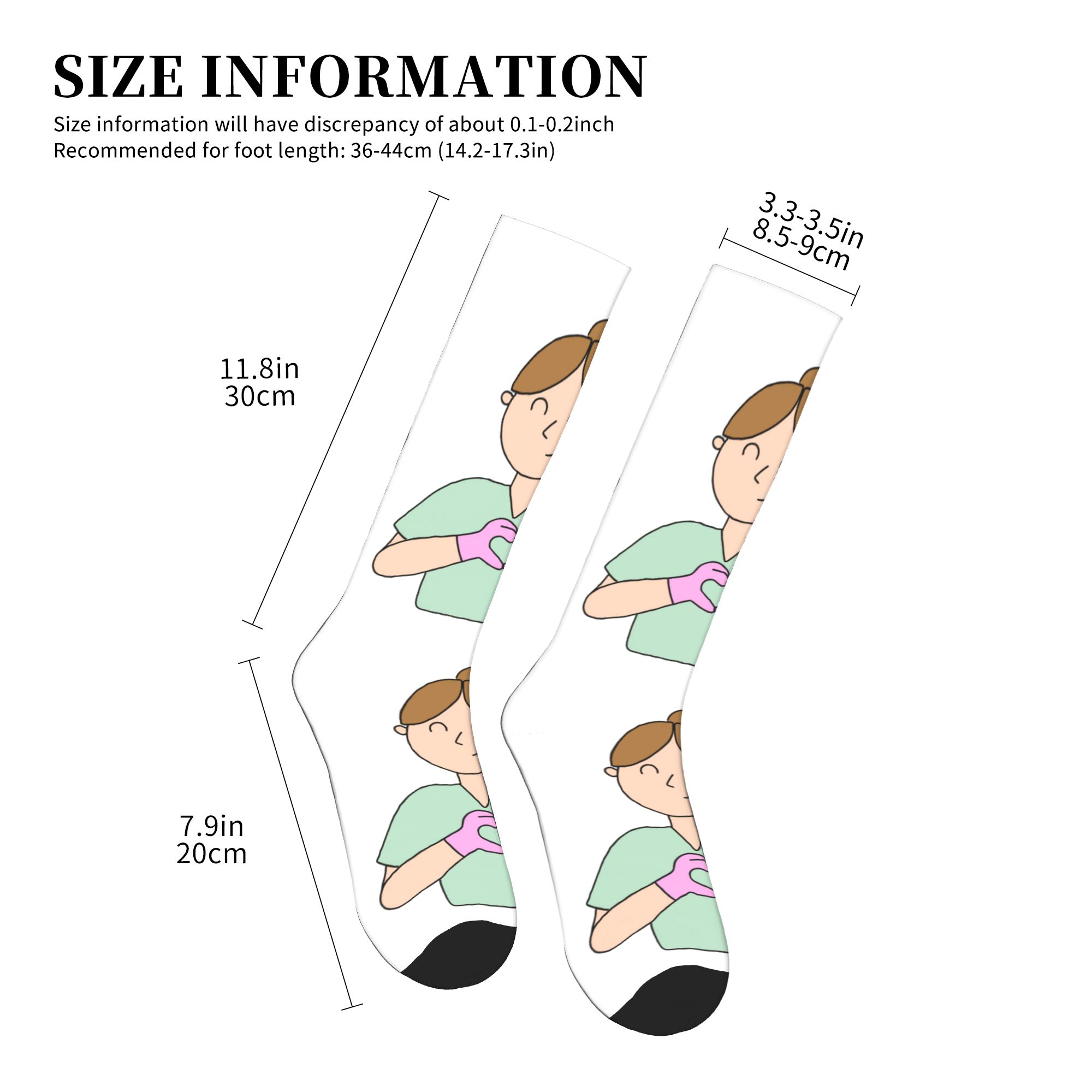 Harajuku Doctor Nurse Medical  - Compression Sock Medical 리뷰 및 가격