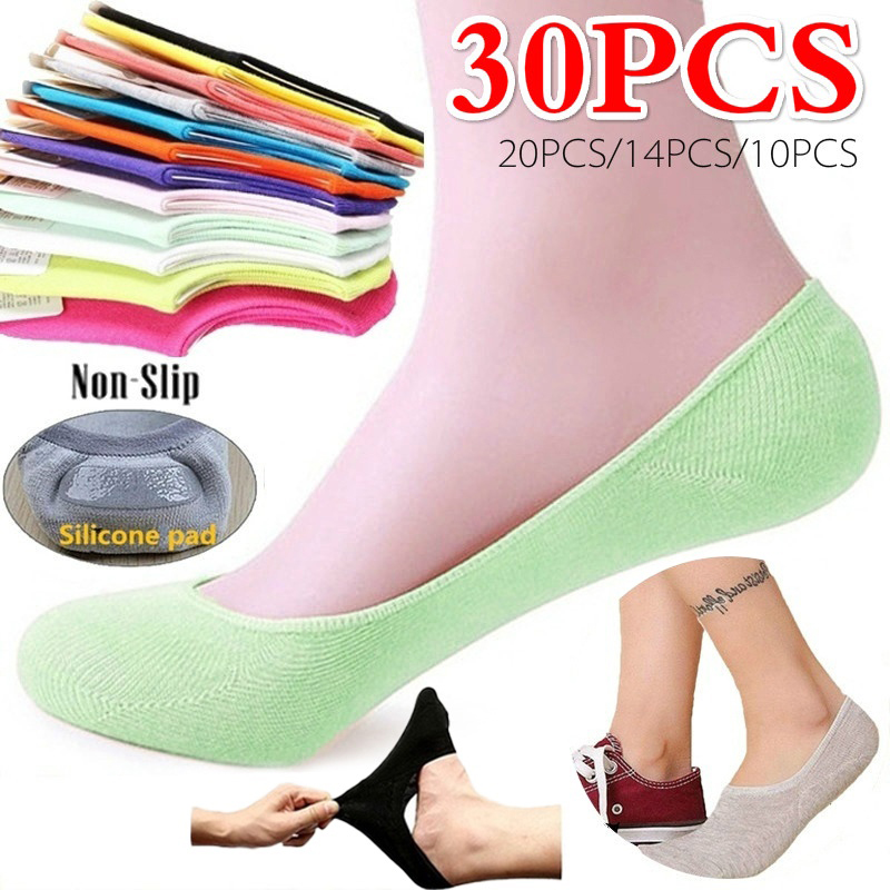 5 Pairs 10PCS Women Socks Nons - Invisibility Sock Loafer 리뷰 및 가격