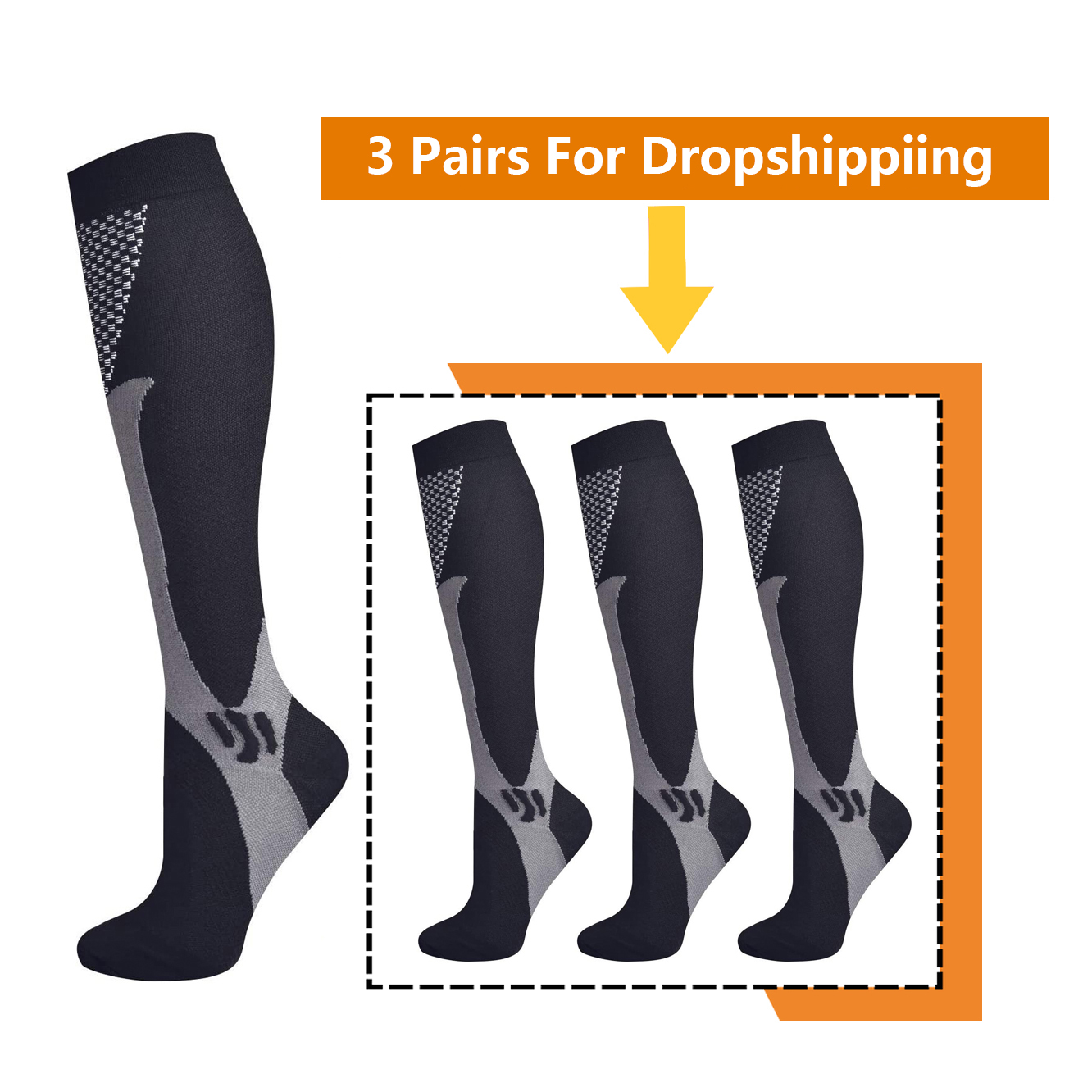 Brothock 3 Pairs For Dropshipp - Compression Sock Medical 리뷰 및 가격