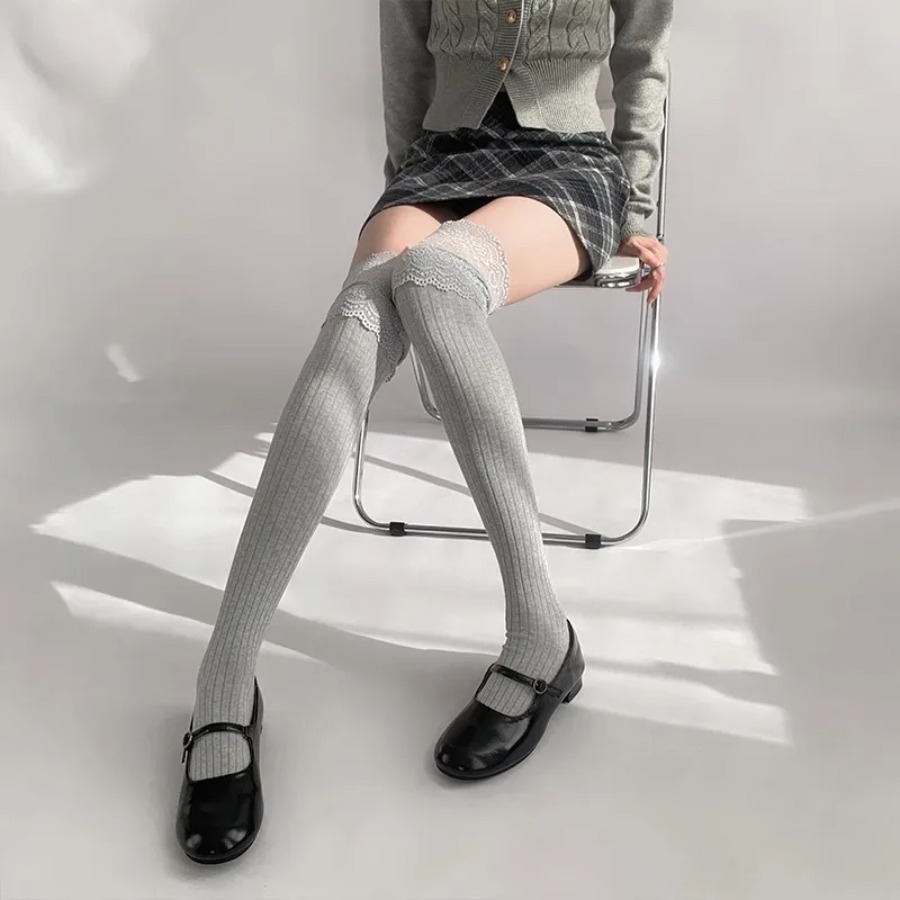 Soft Cotton Thigh High Socks,  - Boot Sock Slouchy 리뷰 및 가격