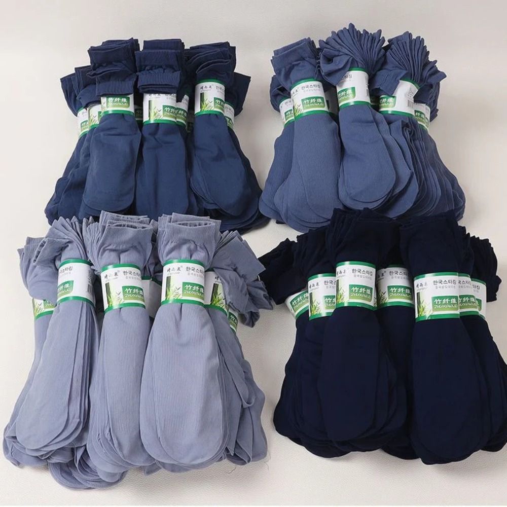 10pairs Men Ice Silk Socks Sum - Silk Sock Bamboo 리뷰 및 가격