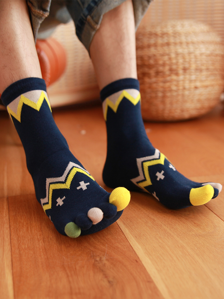 5 Pairs Four-season Pure Cotto - Toe Sock Split 리뷰 및 가격