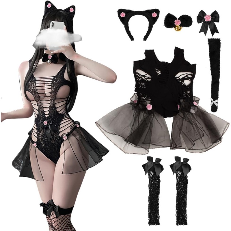 Women Sexy Lingerie Cosplay Ca - Fishnet Stocking Women 리뷰 및 가격