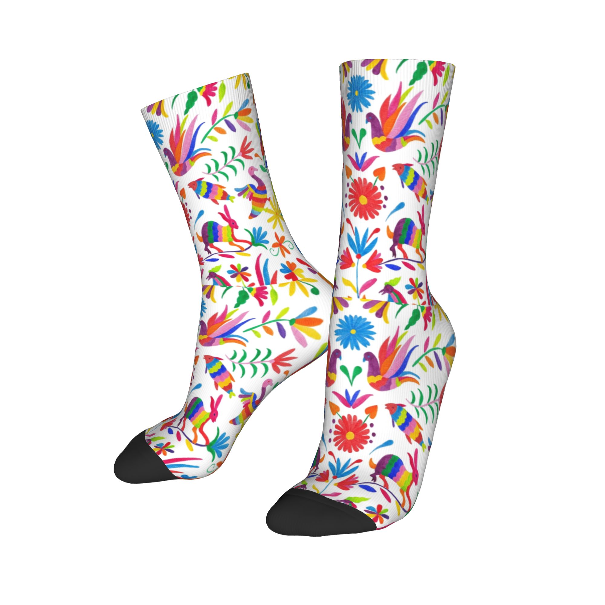 Custom Otomi Folk Mexican Art  - Dress Sock Men 리뷰 및 가격