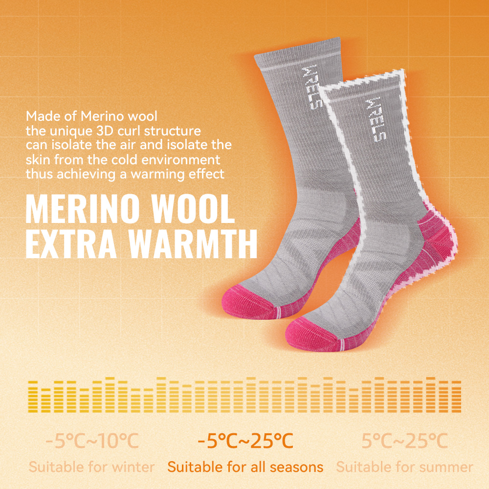 WRELS 1/2/3 Merino Wool Socks  - Thermal Sock Winter 리뷰 및 가격