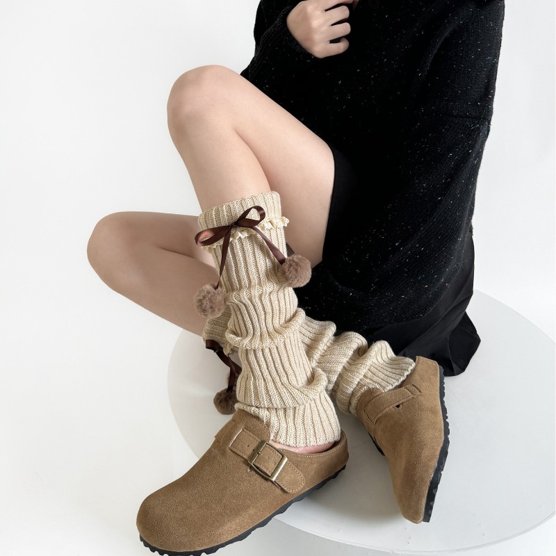Camel Knit Leg Warmers with Fu - Boot Sock Slouchy 리뷰 및 가격