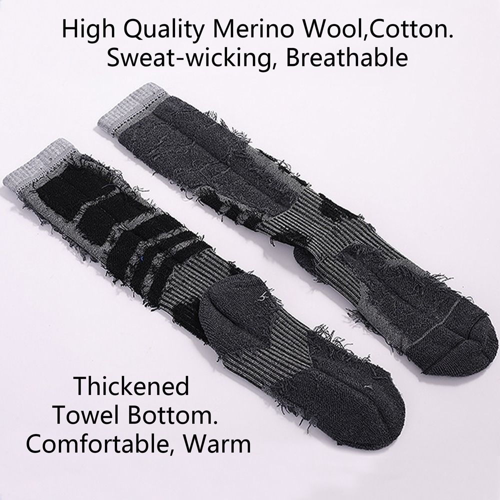 Thickened Merino Wool Outdoor  - Wool Hiking Sock 리뷰 및 가격