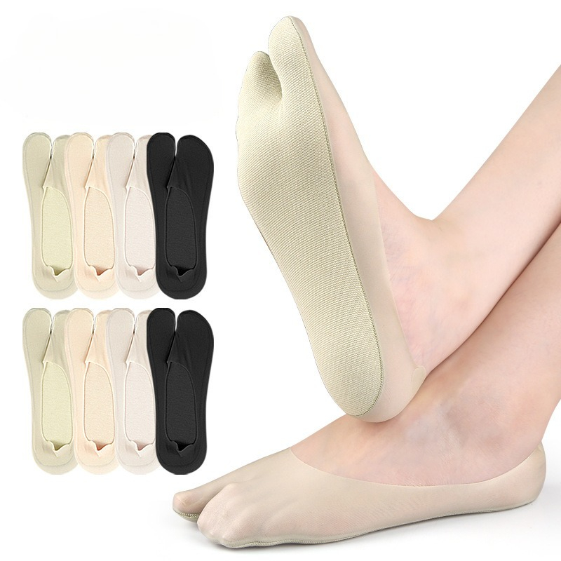 A pair of summer thin ice silk - Toe Sock Split 리뷰 및 가격