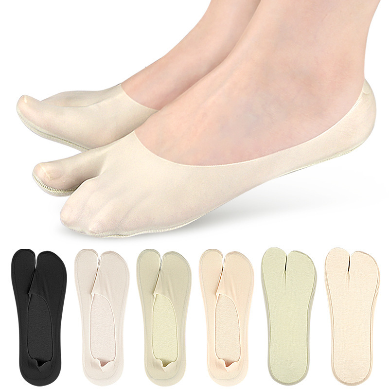 A pair of summer thin ice silk - Toe Sock Split 리뷰 및 가격
