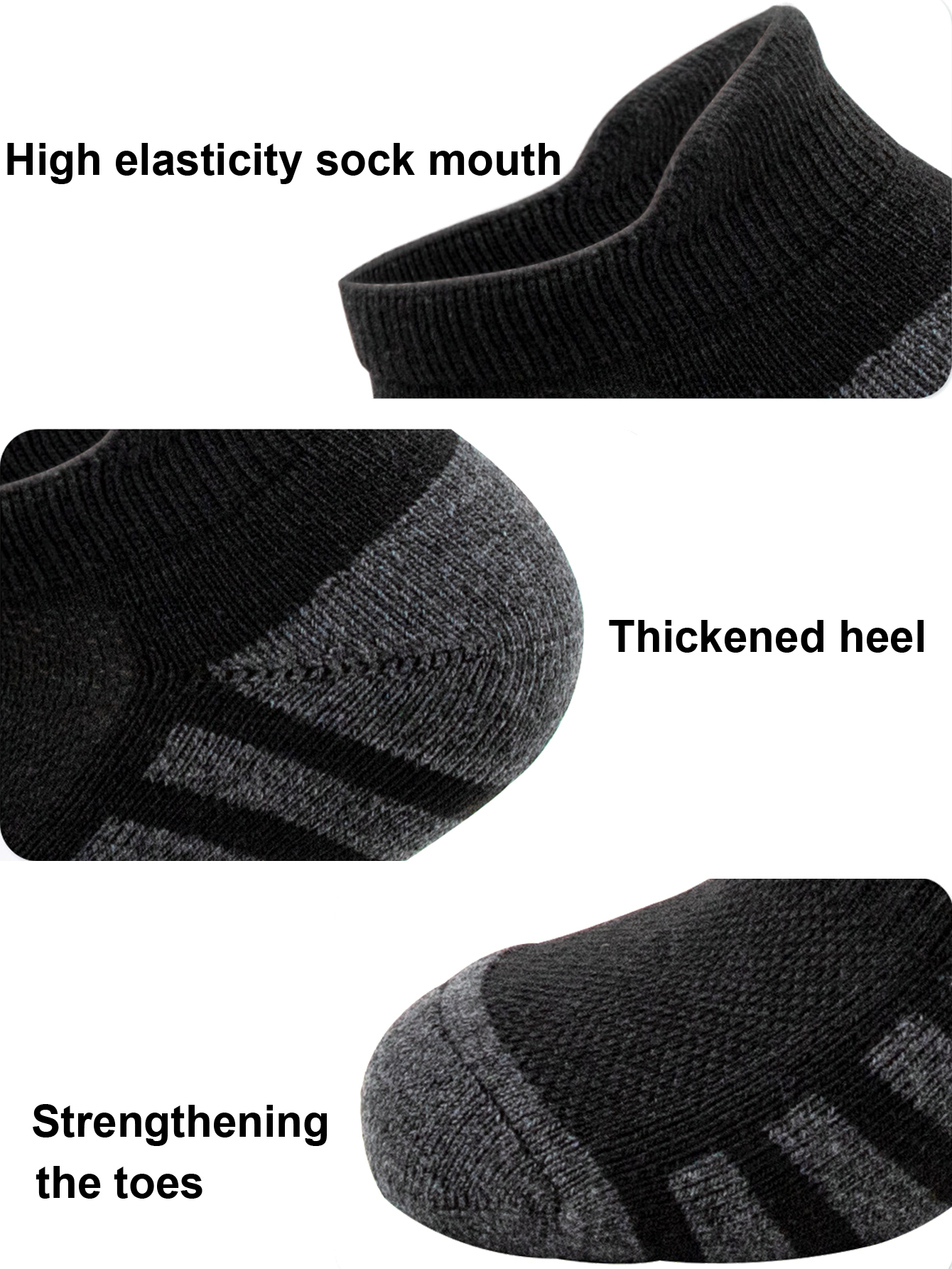 6/12 Pairs Low Cut Ankle Socks - Athletic Sock Cushion 리뷰 및 가격