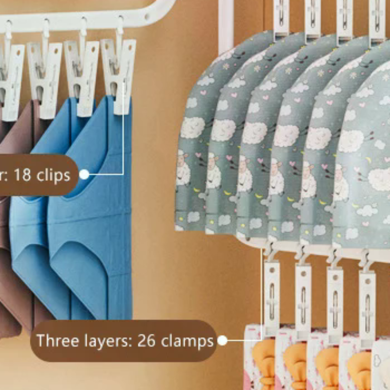Multi-clip Sock Drying Rack Mu - Sock Organizer Tray 리뷰 및 가격
