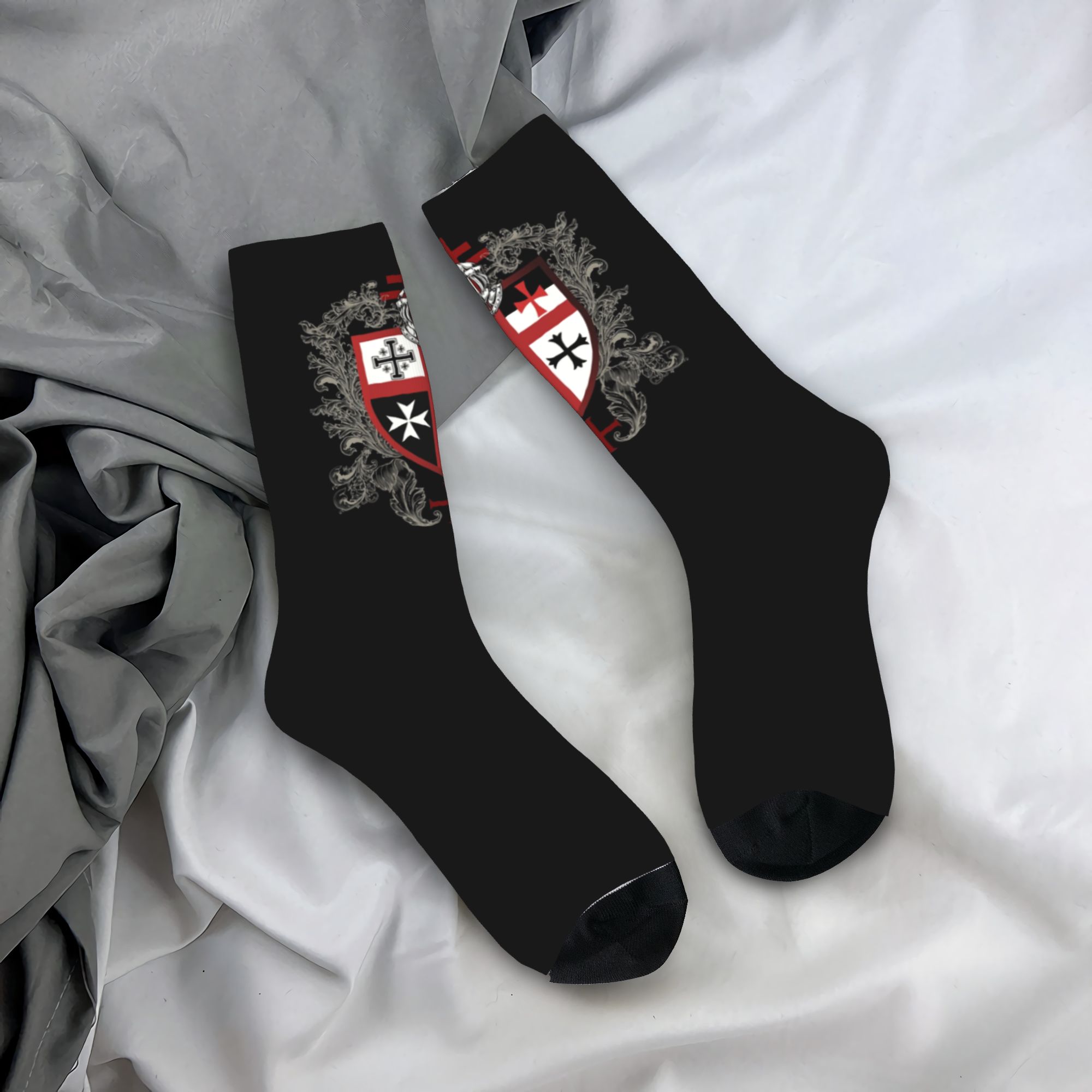Custom Knights Templar Cross S - Dress Sock Men 리뷰 및 가격