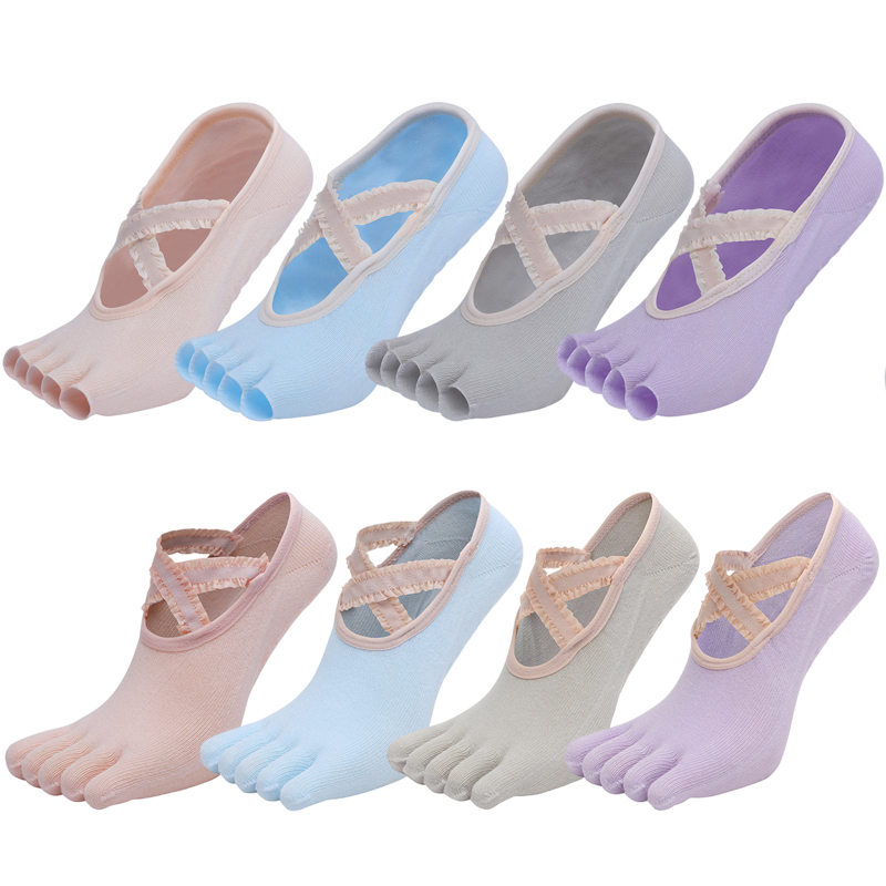 Five Finger Yoga Socks Lace Cr - Grip Sock Yoga 리뷰 및 가격