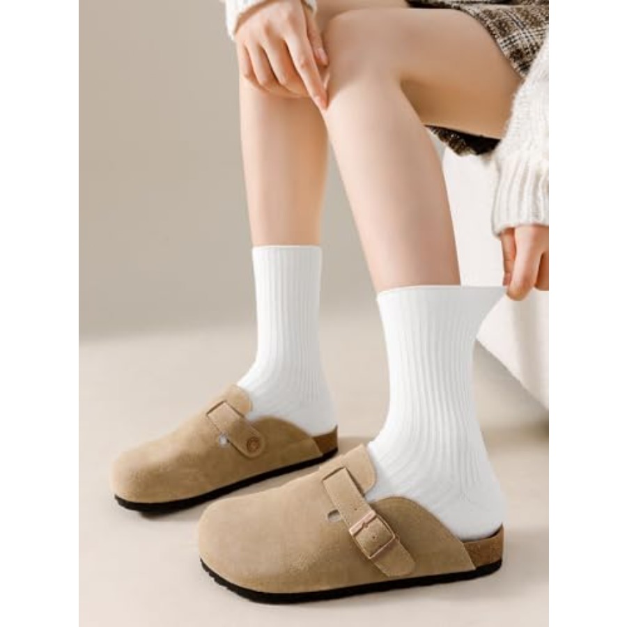 DOKUTOKU Womens Crew Socks Siz - Cotton Crew Sock Pack 리뷰 및 가격